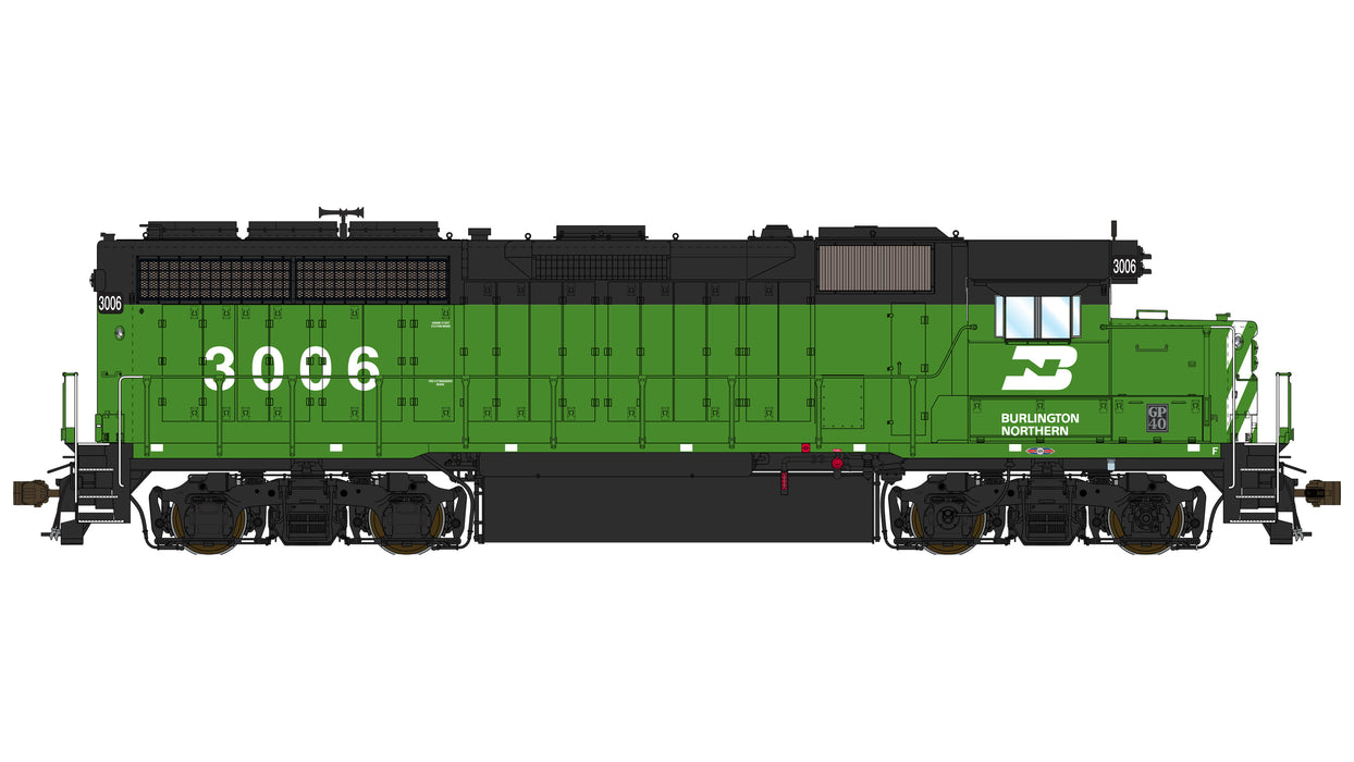 EMD GP40 1A3 - Burlington Northern 3006