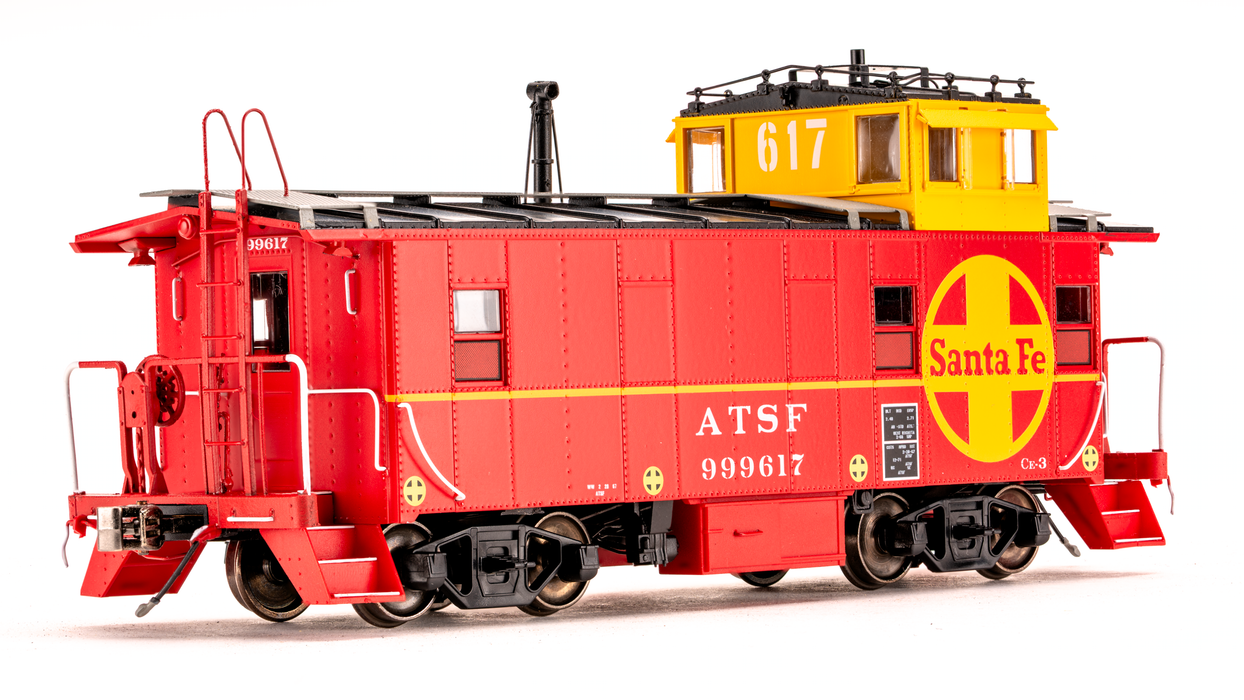 Santa Fe Peaked Roof Caboose CE-3 - Mid-Life 999617