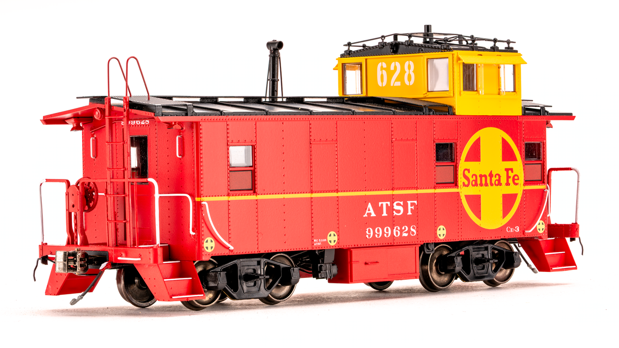 Santa Fe Peaked Roof Caboose CE-3 - Mid-Life 999628