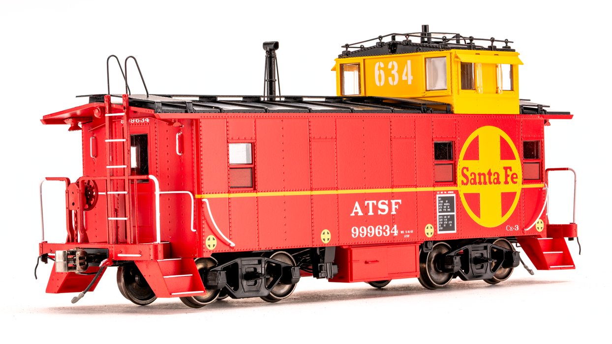 Santa Fe Peaked Roof Caboose CE-3 - Mid-Life 999634