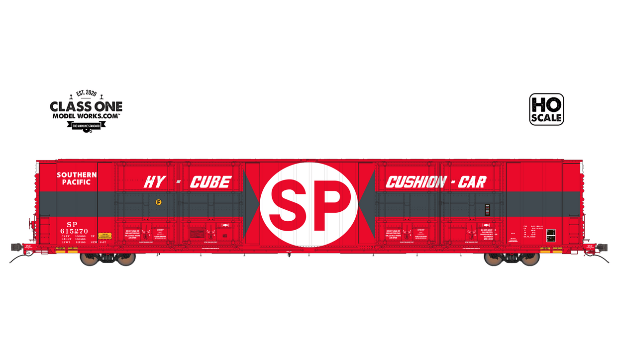 THRALL 86' HIGHCUBE BOXCAR - 8 DOOR - SOUTHERN PACIFIC