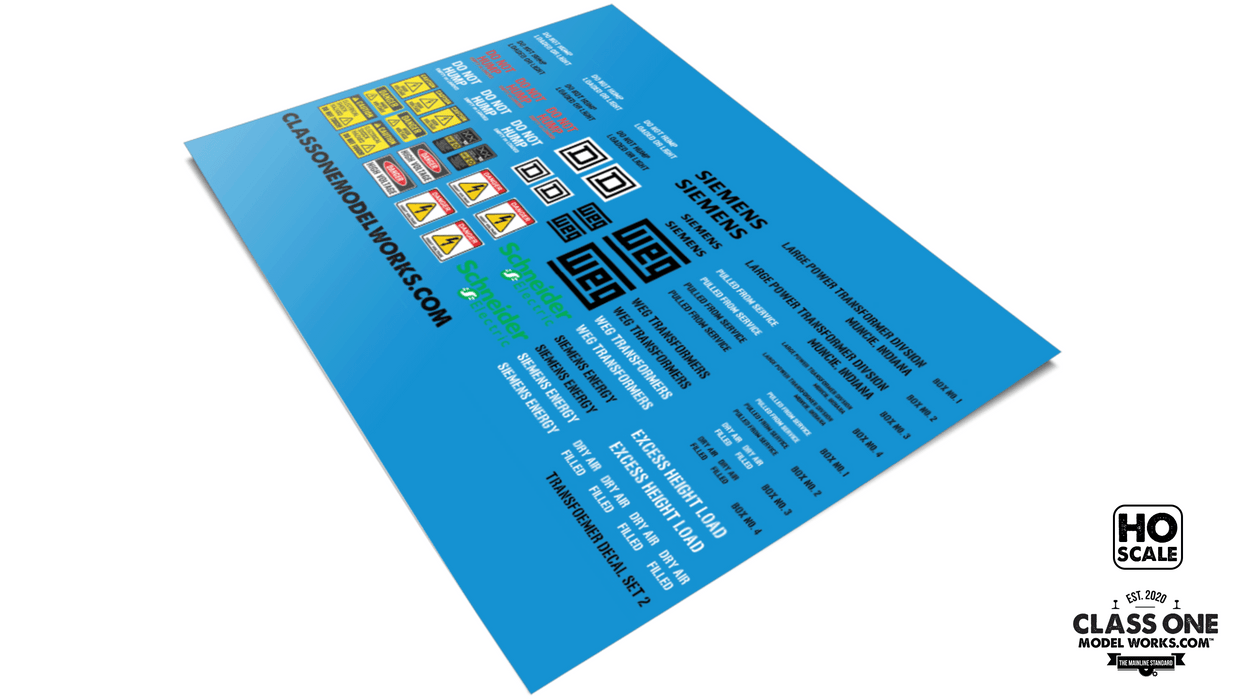 A website transformer decals