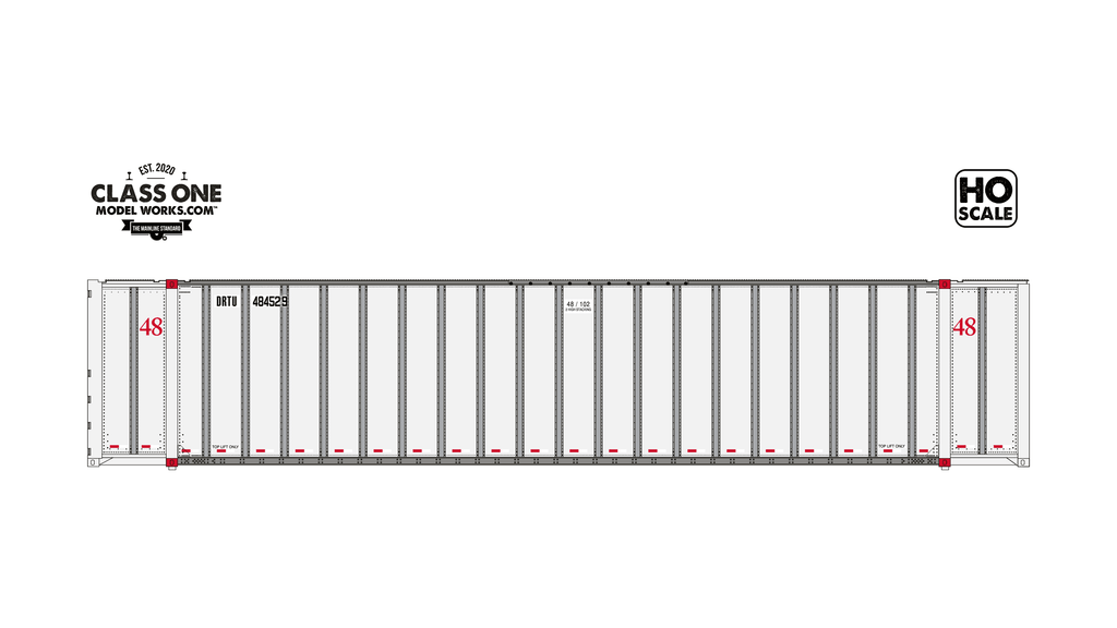 2-Pack Monon 48' Exterior Post - Dart Transportation - Run 2