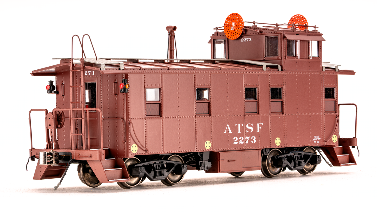 Santa Fe Peaked Roof Caboose 2200s - Wig-Wag