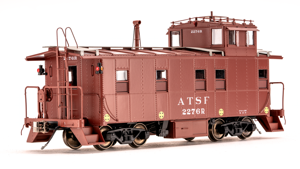 Santa Fe Peaked Roof Caboose 2200s - Radio