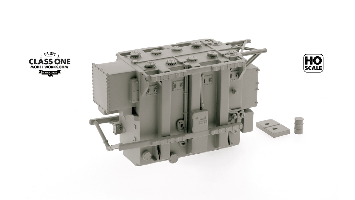 Large Transformer - Industrial Gray