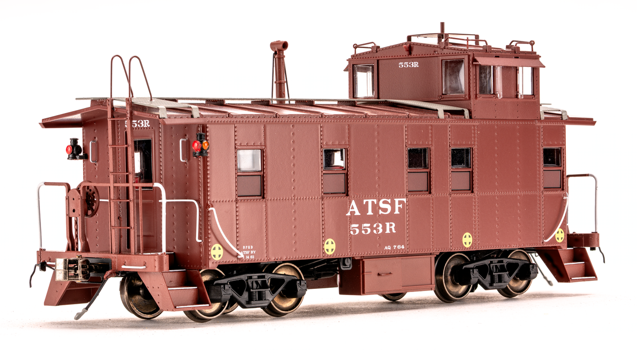 Santa Fe Peaked Roof Caboose 500s - Radio