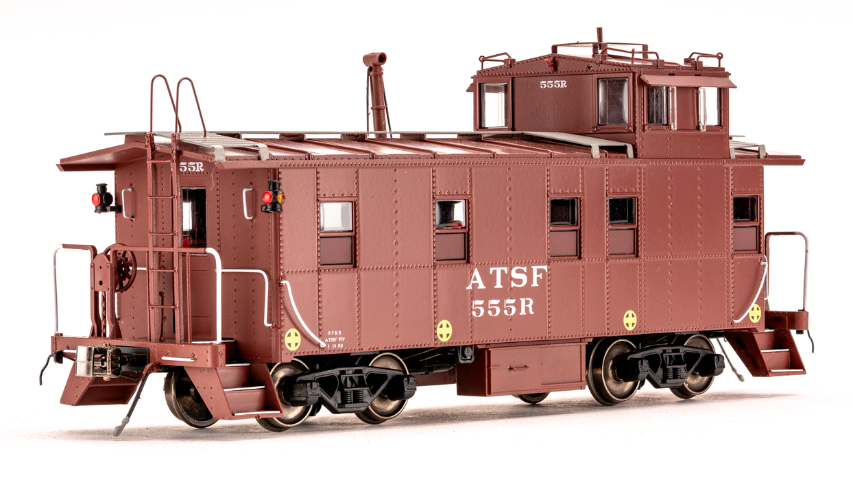 Santa Fe Peaked Roof Caboose 500s - Radio