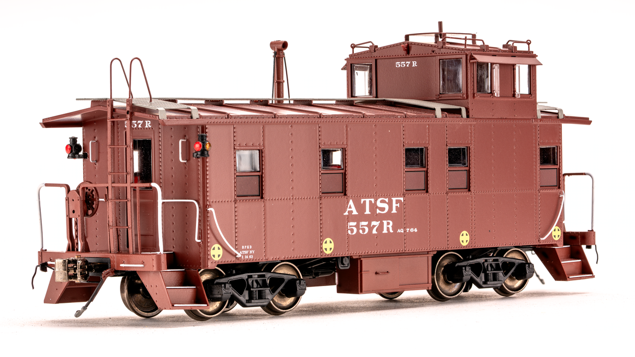 Santa Fe Peaked Roof Caboose 500s - Radio