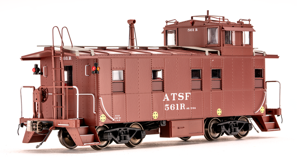 Santa Fe Peaked Roof Caboose 500s - Radio