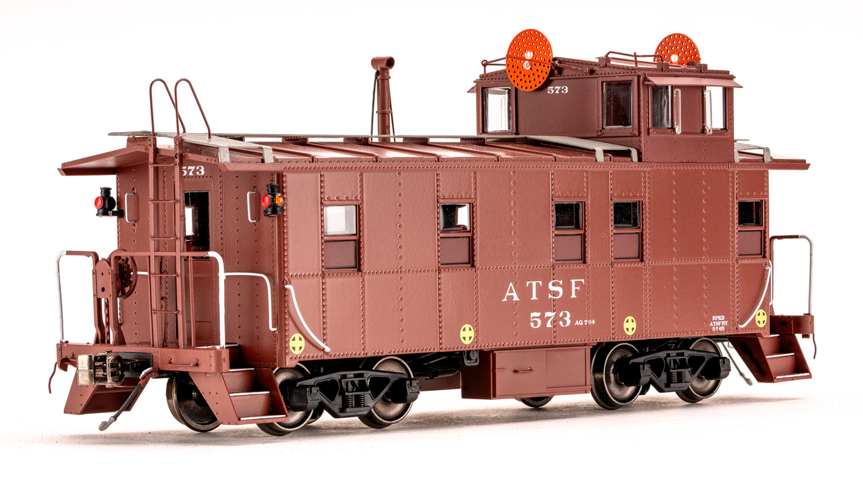 Santa Fe Peaked Roof Caboose 500s - Wig-Wag