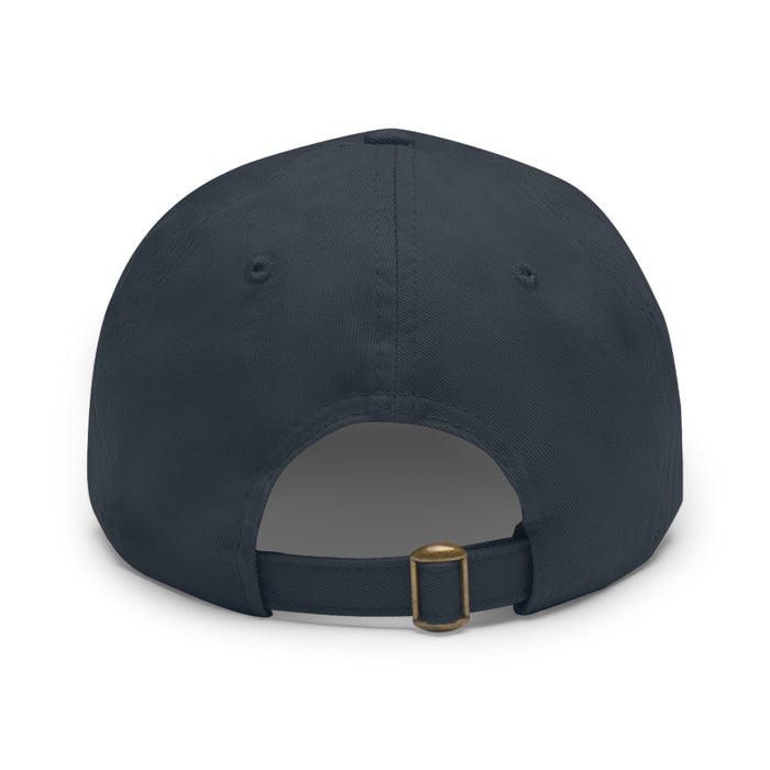ClassOneModelWorks - Dad Hat with Leather Patch (Rectangle)