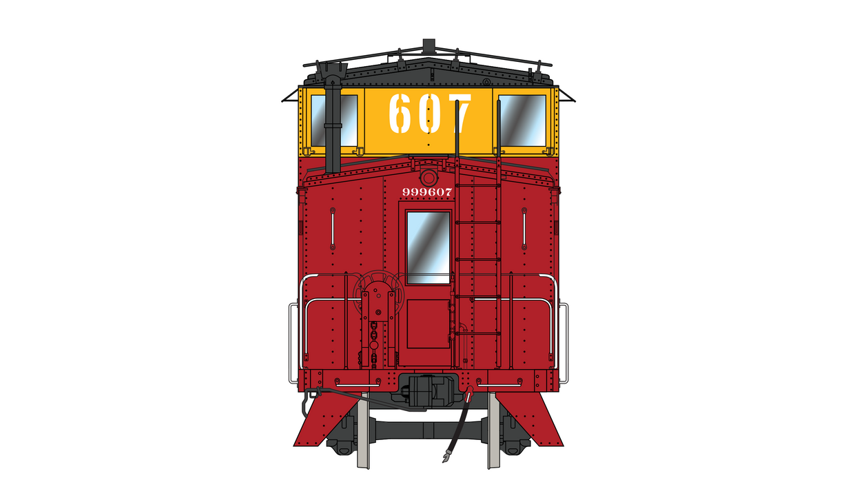 Santa Fe Peaked Roof Caboose CE-3 - Late 999607
