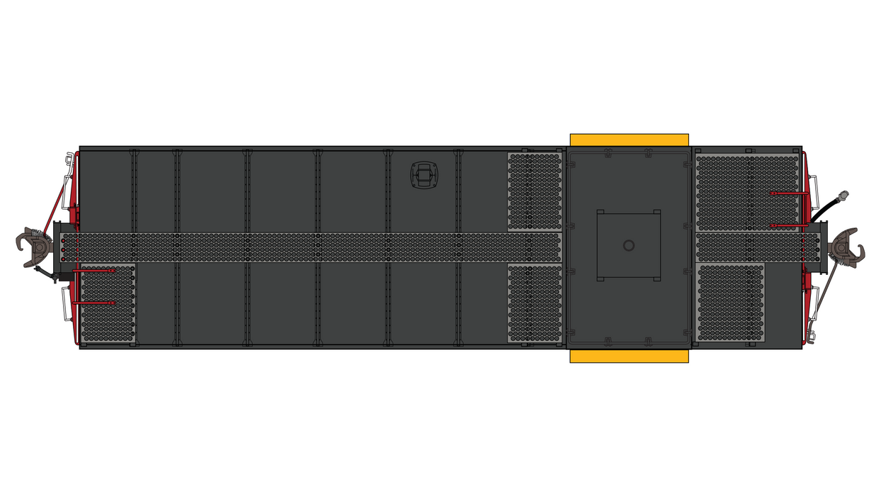 Santa Fe Peaked Roof Caboose CE-3 - Late 999609