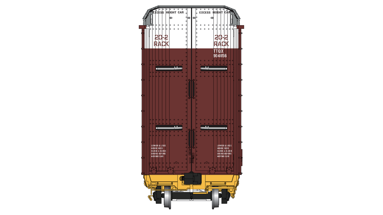 Thrall 20-2 Autorack - Type A - Santa Fe