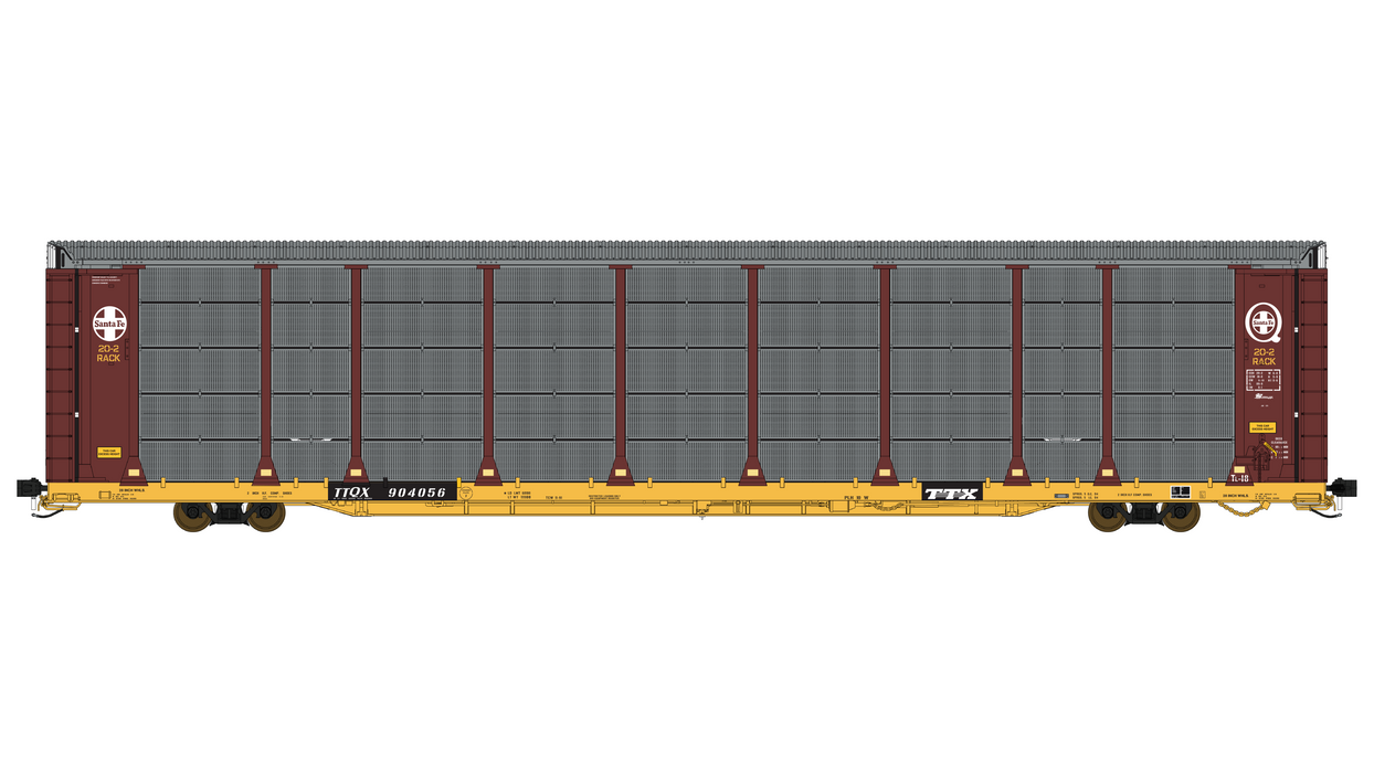 Thrall 20-2 Autorack - Type A - Santa Fe