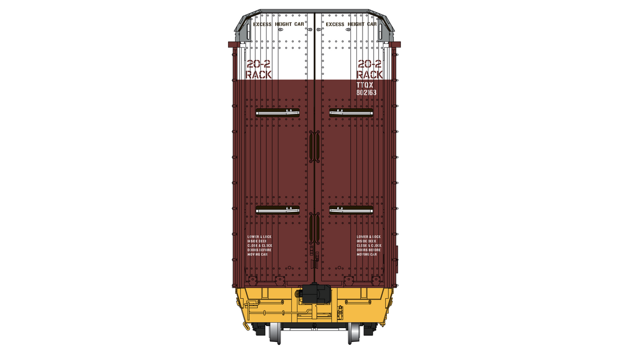 Thrall 20-2 Autorack - Type B - Santa Fe