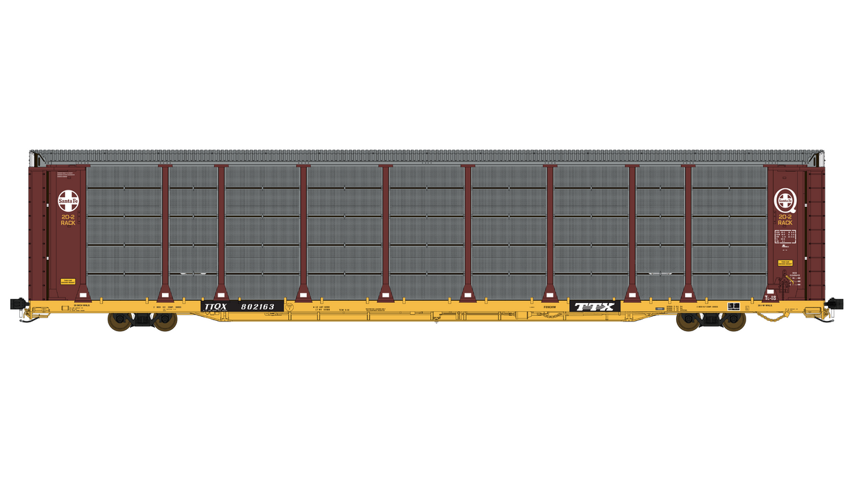 Thrall 20-2 Autorack - Type B - Santa Fe