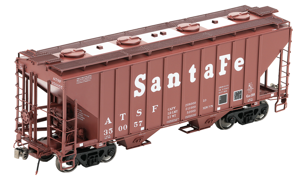 PS 3000CD Two-Bay Hopper Car - Santa Fe