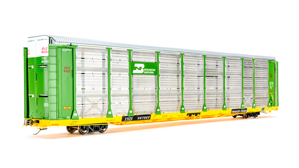 Thrall 20-2 Autorack - Type A - Burlington Northern