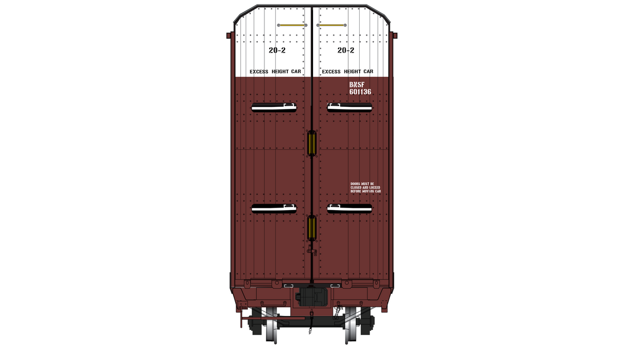 Thrall 20-2 Autorack - Type C - BNSF