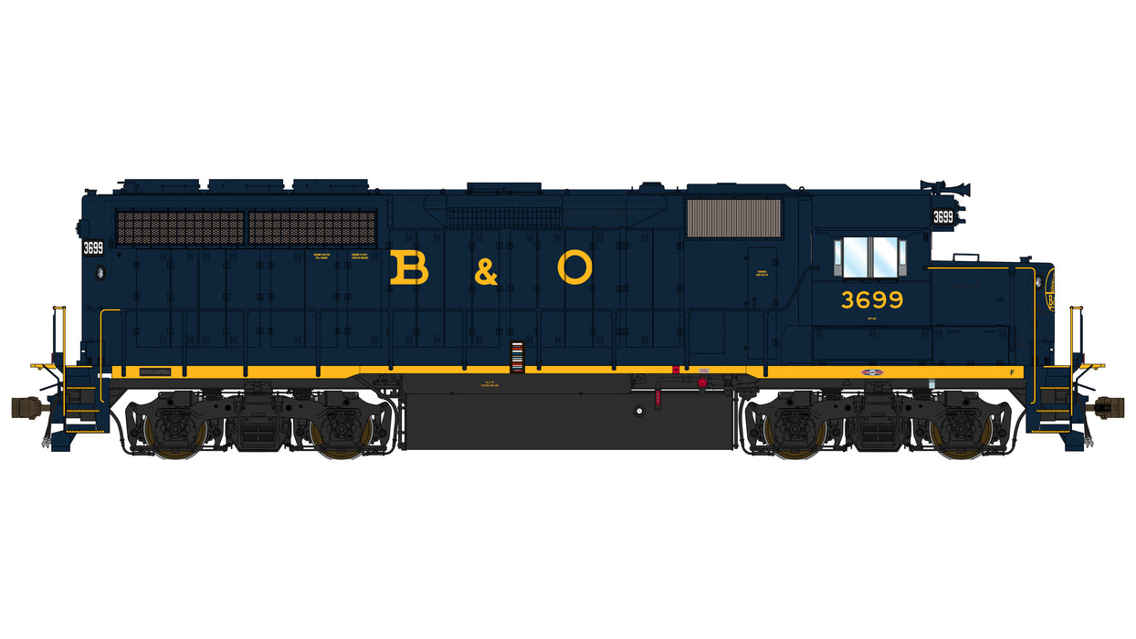 EMD GP40 1A3 - Baltimore & Ohio 3699