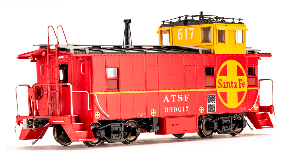 Santa Fe Peaked Roof Caboose CE-3 - Mid-Life 999617
