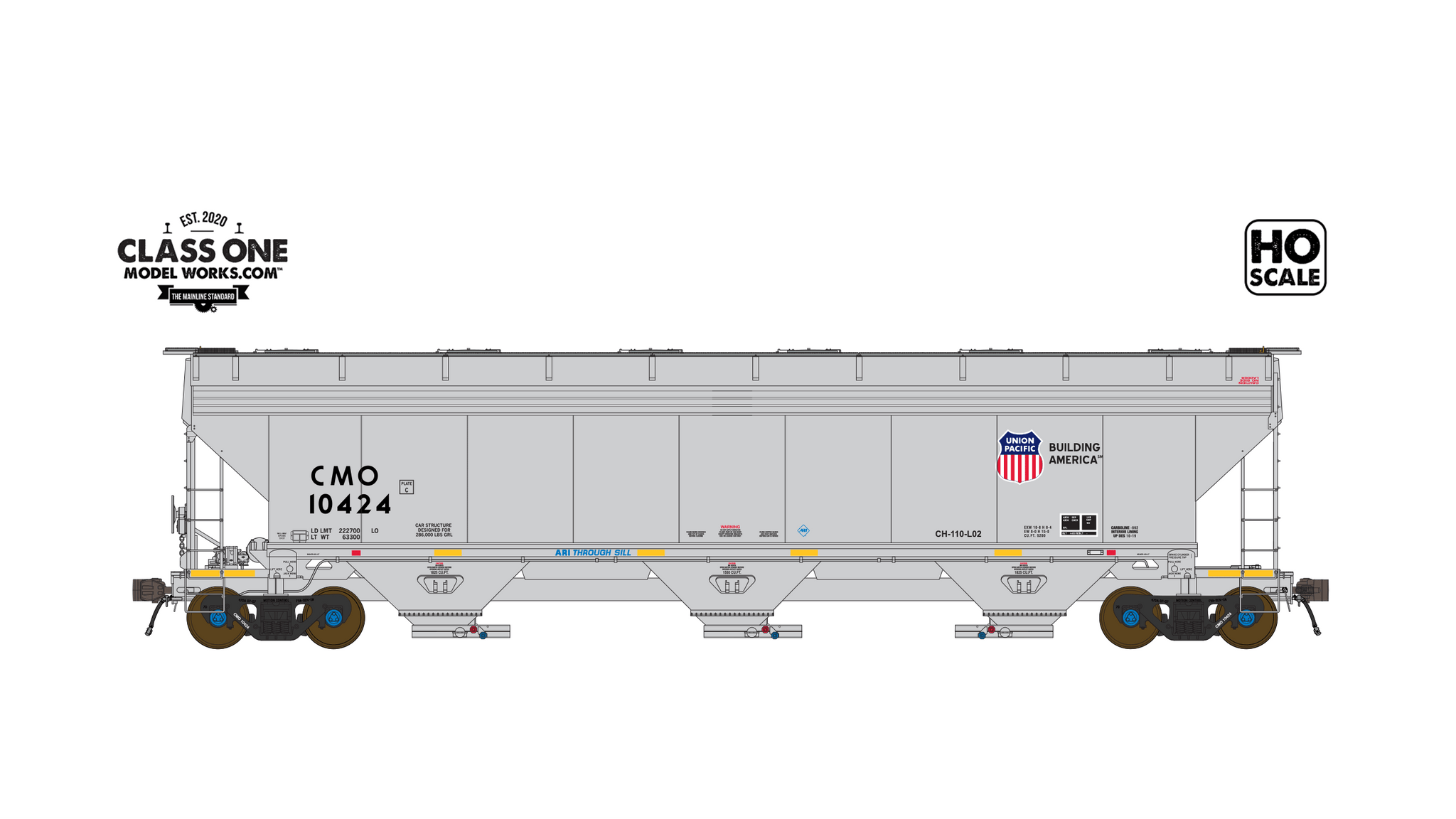 Pay Complete Hopper Hopper Cars — Class One Model Works