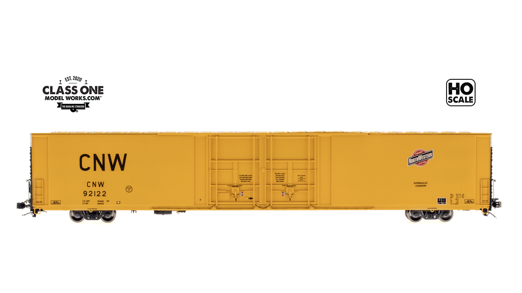 THRALL 86' HIGHCUBE BOXCAR - 4 DOOR - CHICAGO NORTHWESTERN