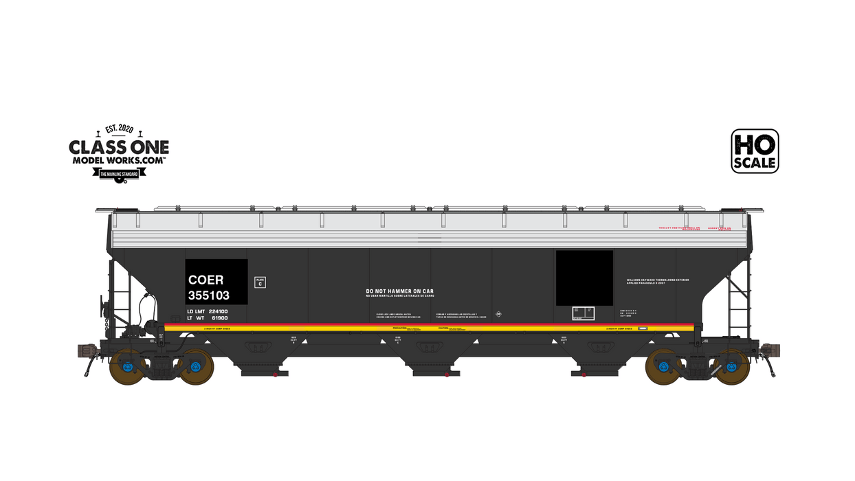 ARI 5200 Hopper Car - Crab Orchard and Egyptian