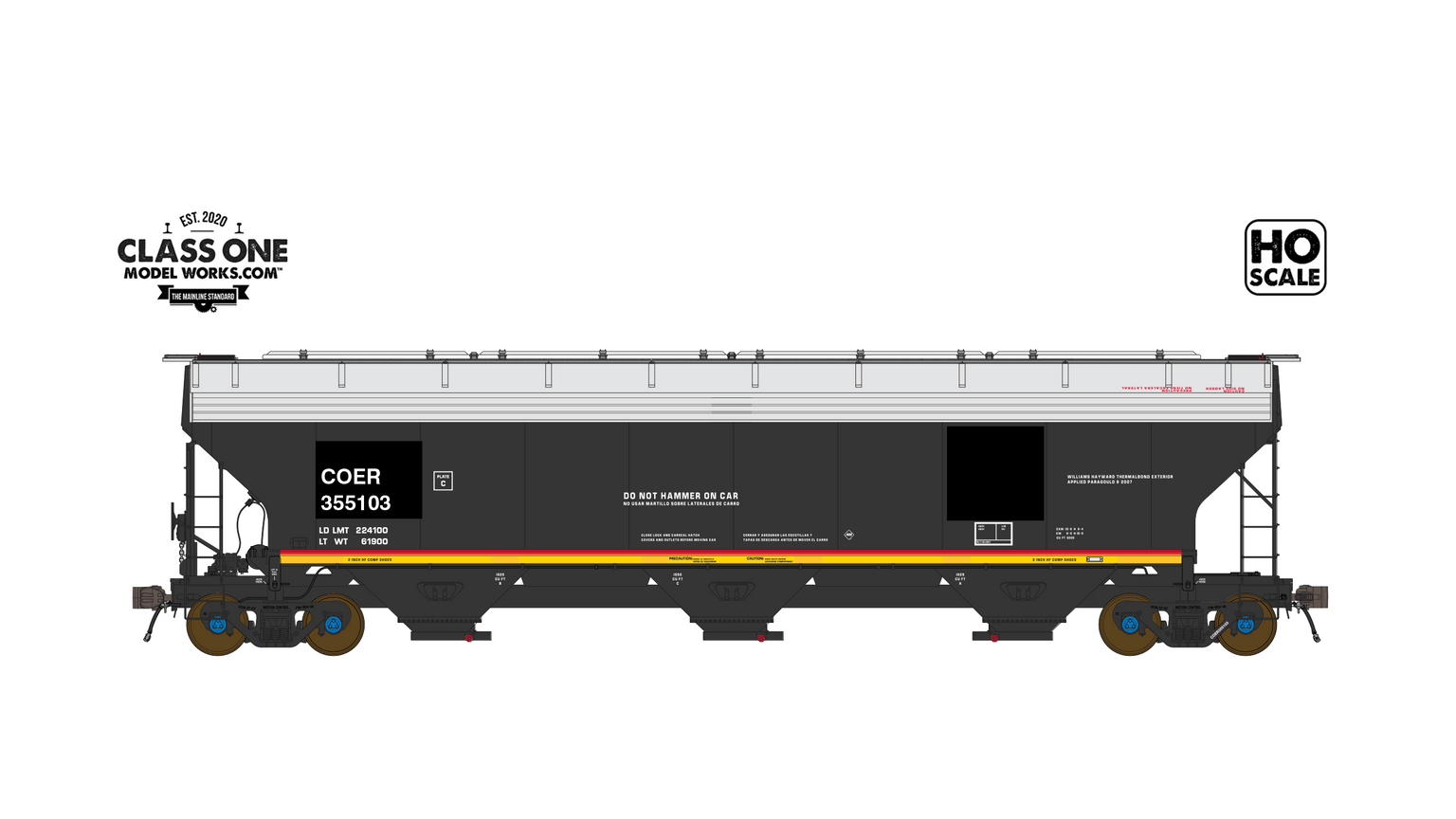 Hopper cars class one model works