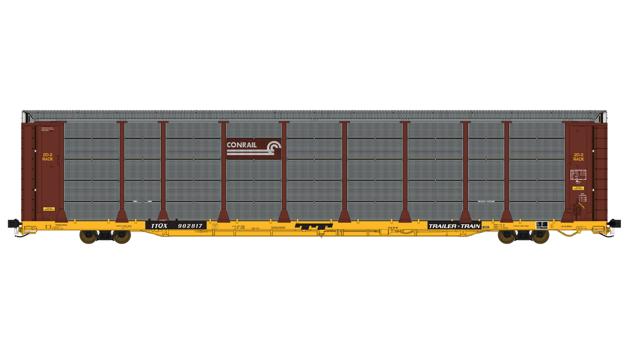 Thrall 20-2 Autorack - Type B - Conrail — Class One Model Works
