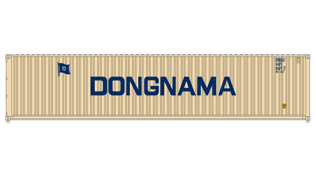 3-Pack CIMC 40' Corrugated Containers - Dongnama Shipping — Class One ...