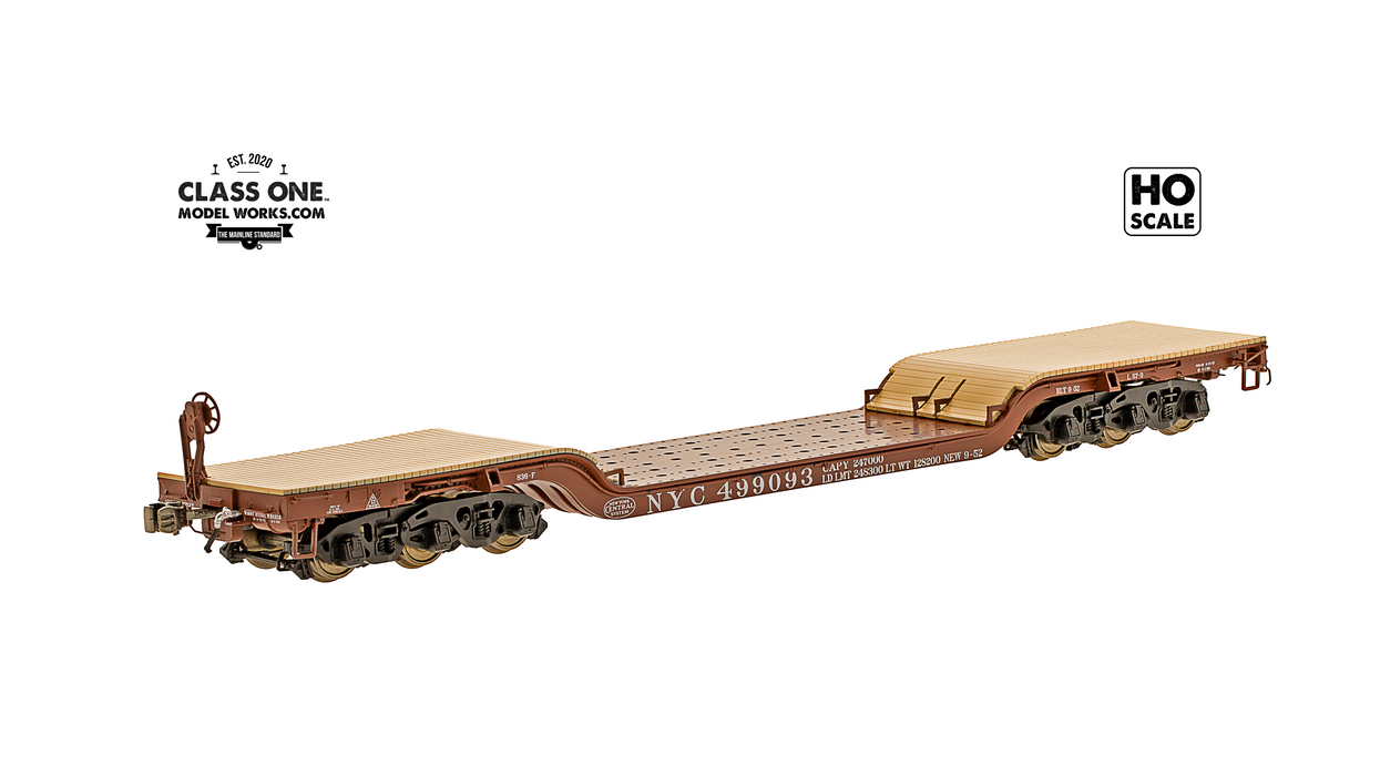 GSC Heavy Duty Flatcar - New York Central - Run 2