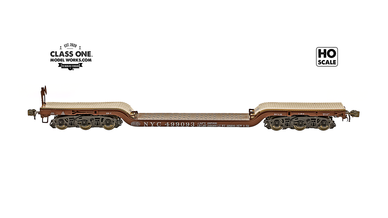 GSC Heavy Duty Flatcar - New York Central - Run 2