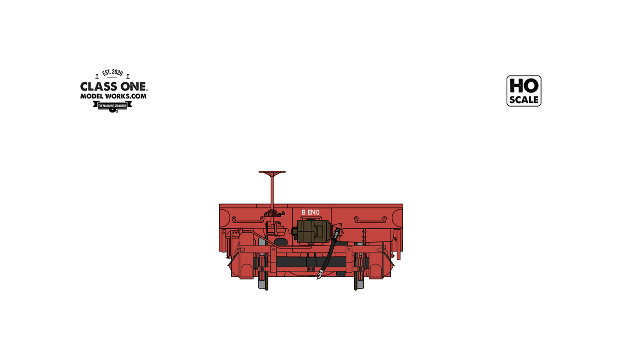 GSC Heavy Duty Flatcar - Wabash - Run 2