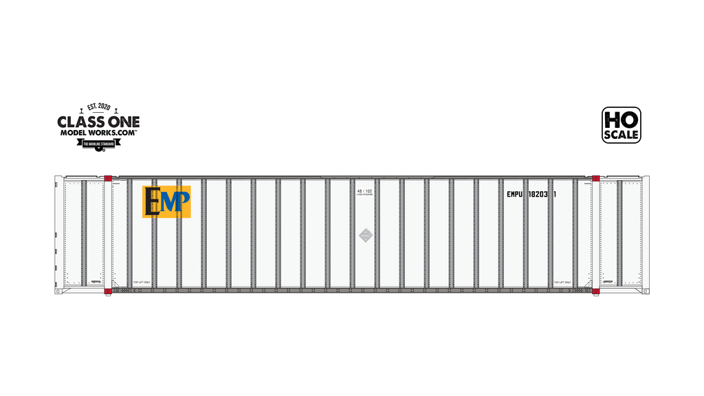 A sideview of the 2-Pack Hyundai 48' Exterior Post - Equipment Management Pool - Run 2