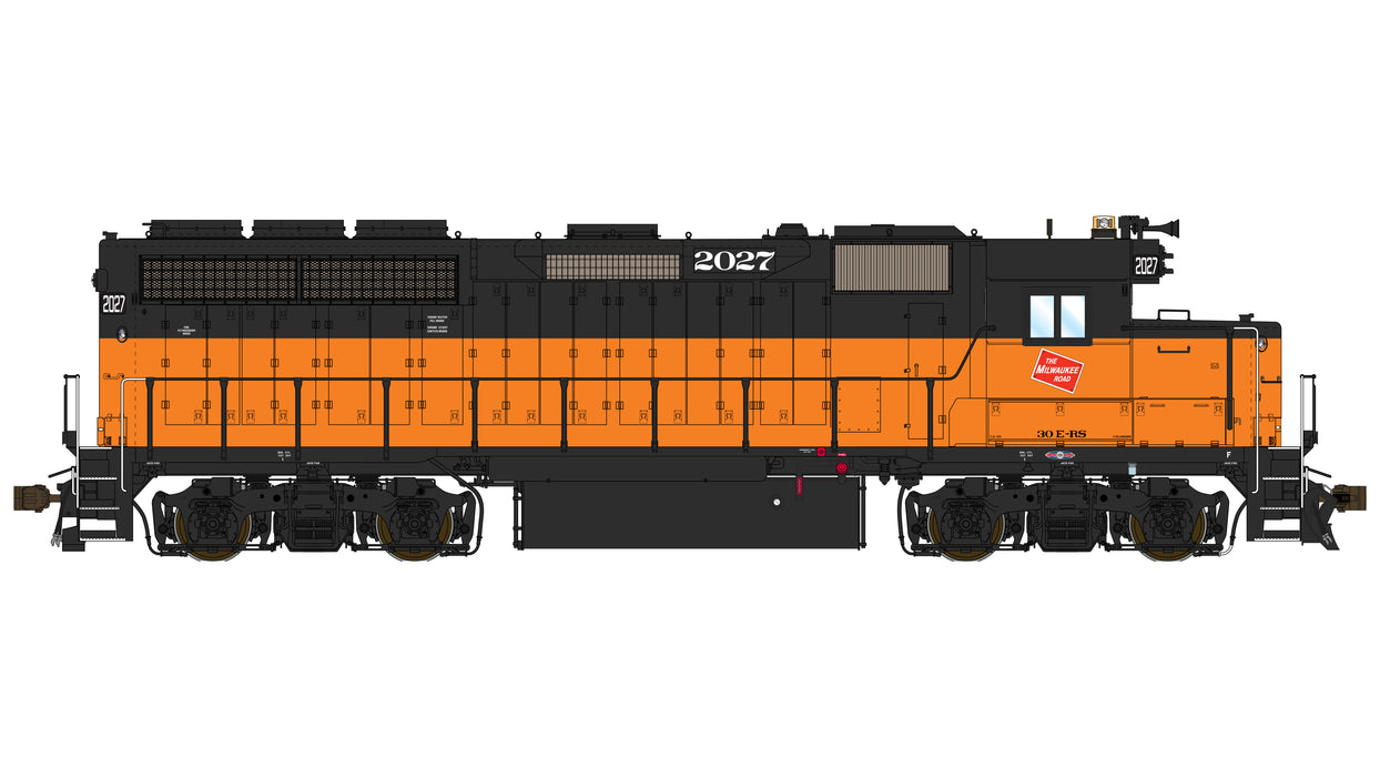 EMD GP40 1A3 - Milwaukee Road 2027