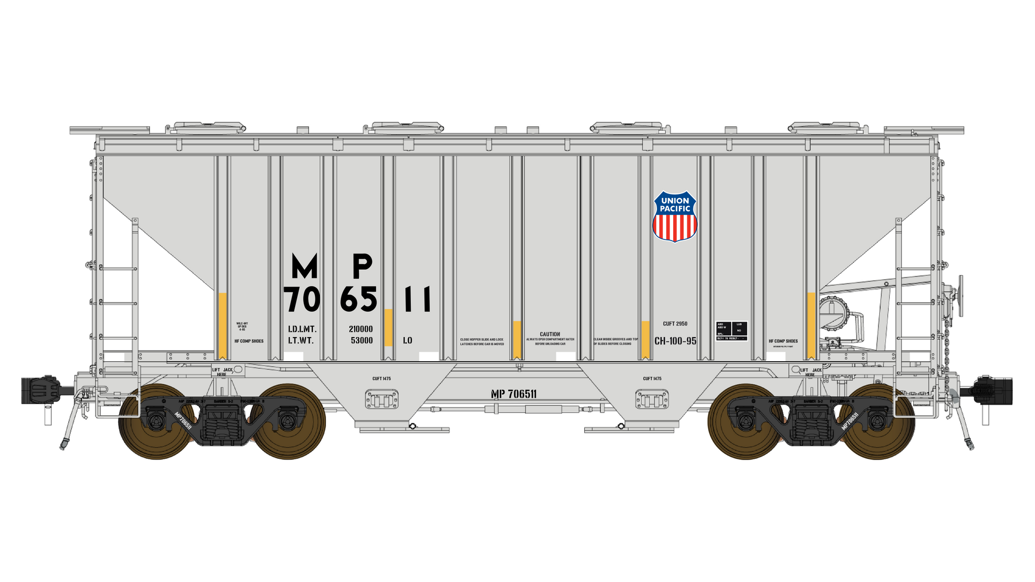 Pay Complete Hopper Hopper Cars — Class One Model Works