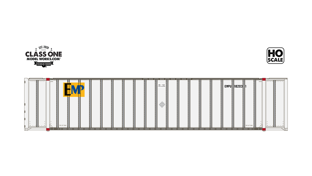 2-Pack Monon 48' Exterior Post - Equipment Management Pool