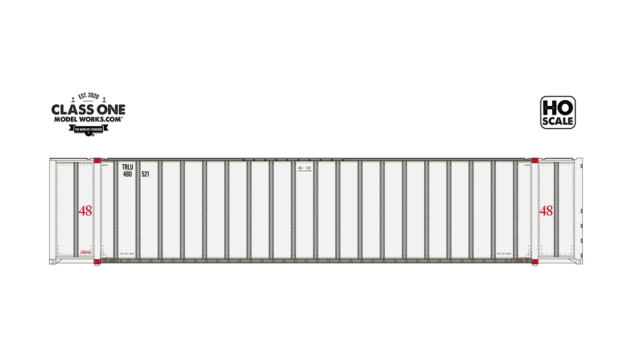 2-Pack Monon 48' Exterior Post - Transamerica Leasing