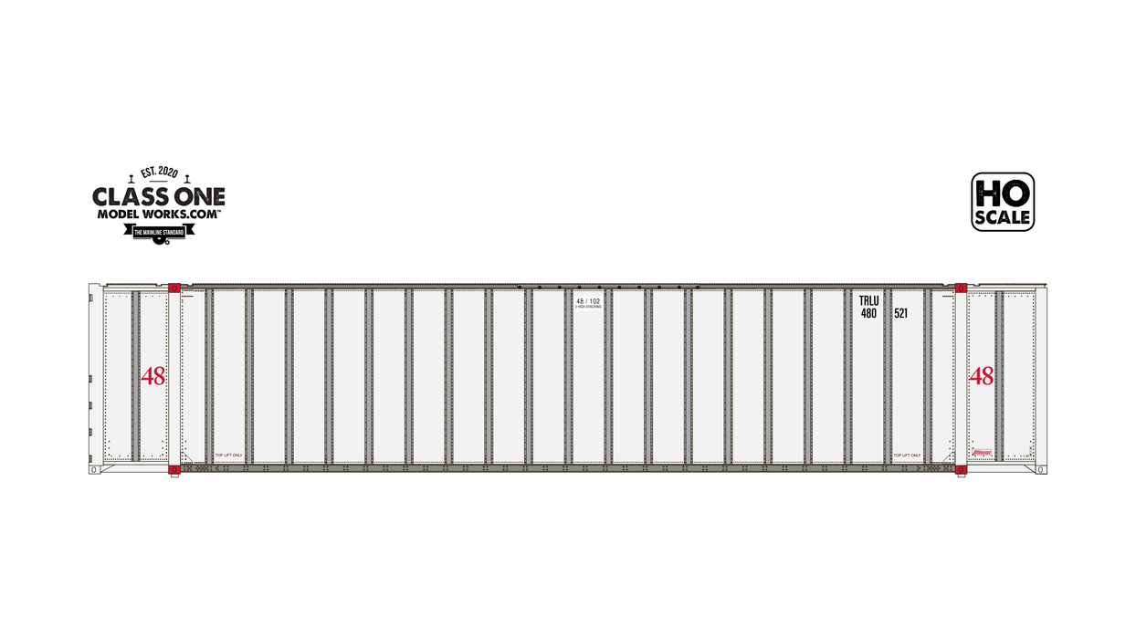 2-Pack Monon 48' Exterior Post - Transamerica Leasing