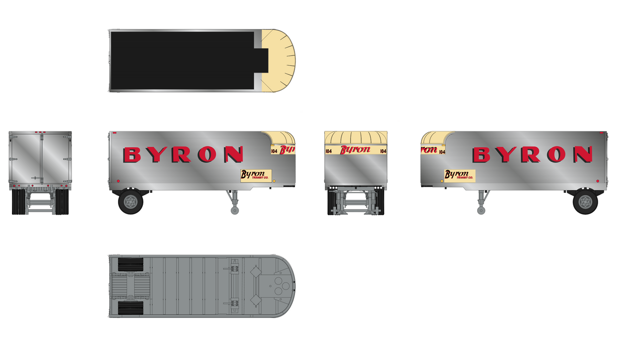 Fruehauf 26' Trailer - Byron Transit