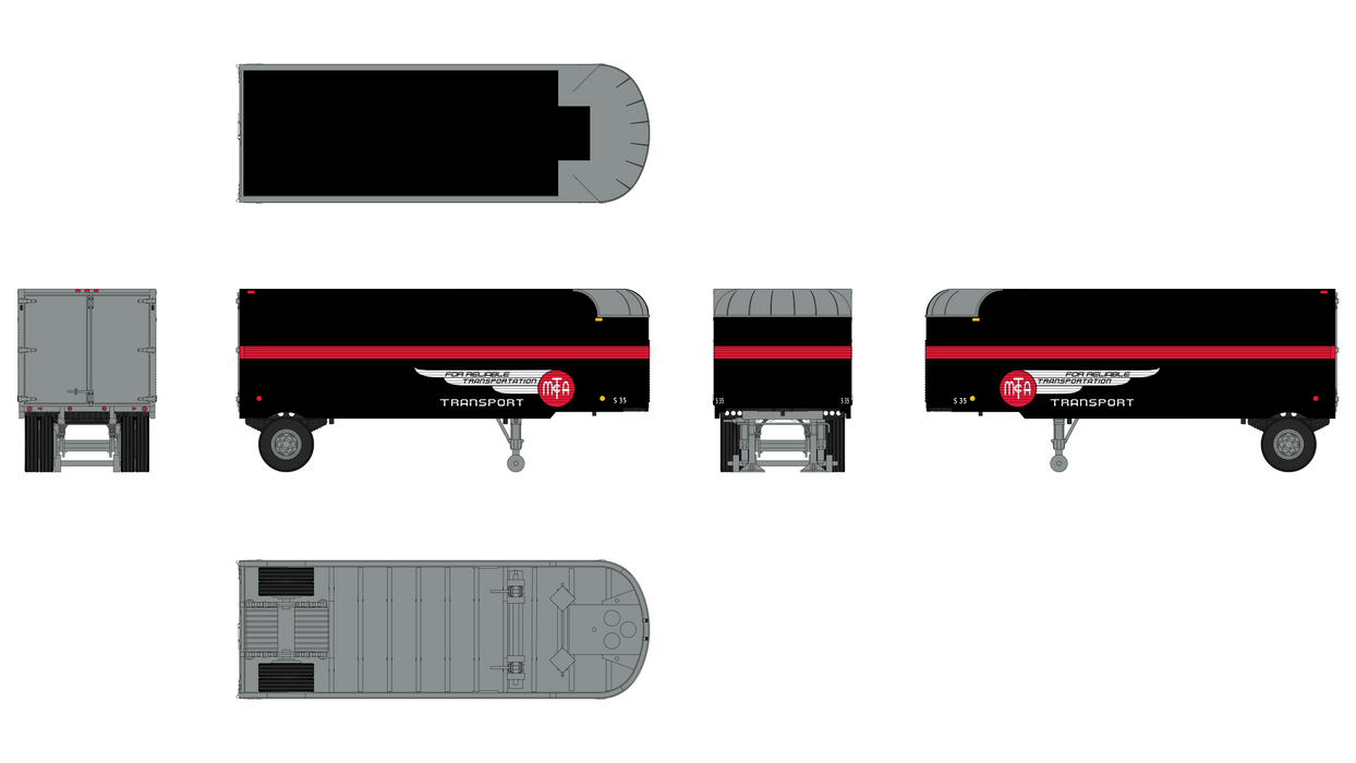Fruehauf 26' Trailer - MTA Transport
