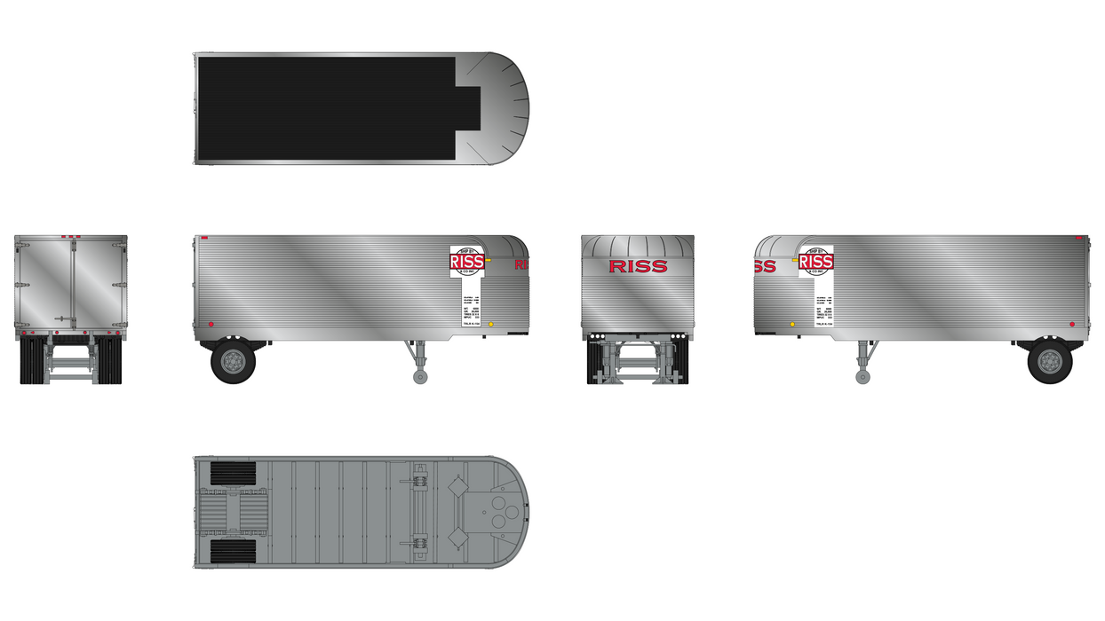 Fruehauf 26' Trailer - Riss & Company