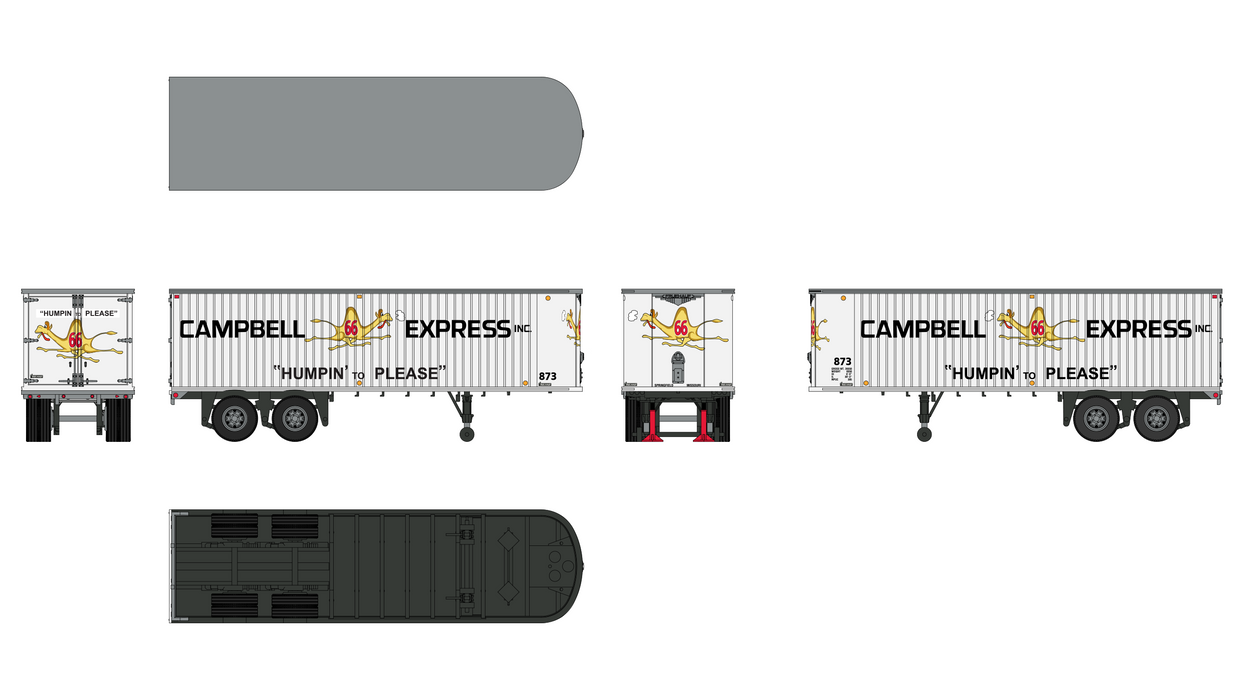 Fruehauf 31' Trailer - Campbell 66 Express