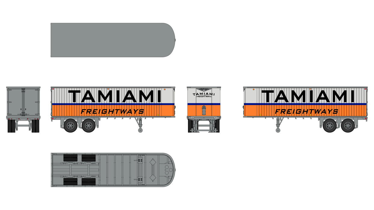 Fruehauf 31' Trailer - Tamiami Freightways
