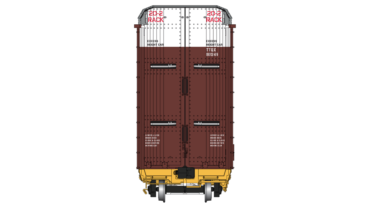 Thrall 20-2 Autorack - Type A - Norfolk Southern