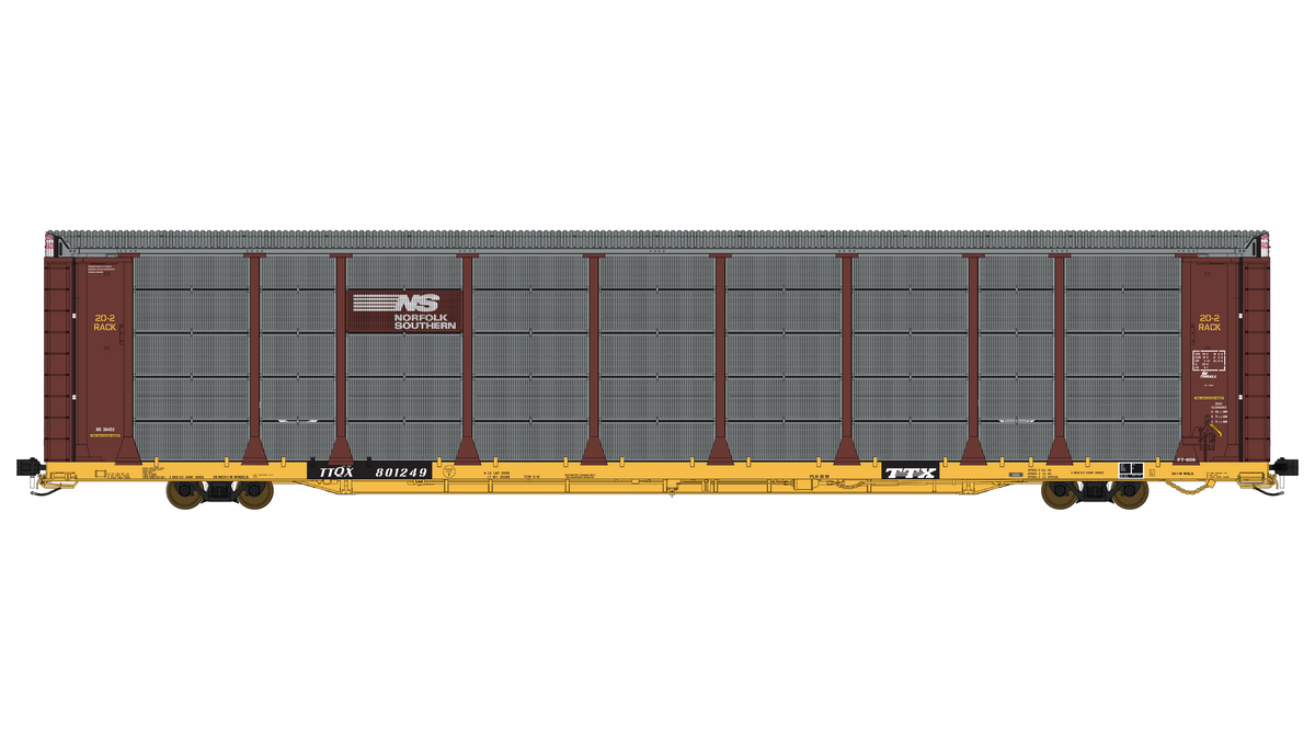 Thrall 20-2 Autorack - Type A - Norfolk Southern — Class One Model Works