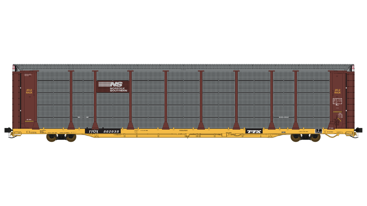 Thrall 20-2 Autorack - Type B - Norfolk Southern